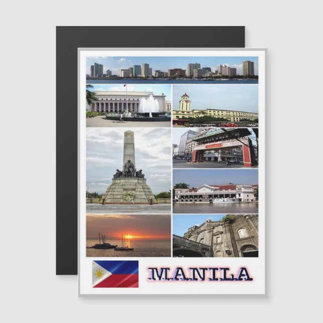 Manilla - Filipijnen - Mosaic - (Voorkant / Achterkant)