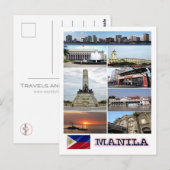 Manilla - Filipijnen - Mosaic - Briefkaart (Voorkant / Achterkant)