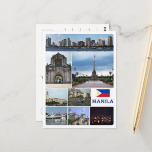 Manilla - Filipijnen - Mosaic - Briefkaart