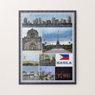 Manilla - Filipijnen - Mosaic - Legpuzzel