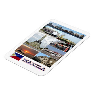 Manilla - Filipijnen - Mozaïek - Magnet Magneet