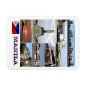 Manilla - Filipijnen - Mozaïek - Magnet Magneet (Horizontaal)