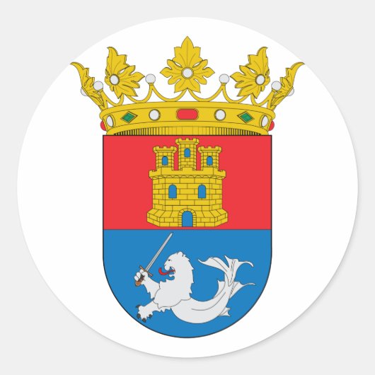 Manilla, Filipijnen Ronde Sticker (Voorkant)