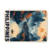 Manilla, Filipijnen - Vintage Travel Magneet (Horizontaal)