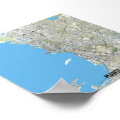 Manilla kaart poster (Hoek)