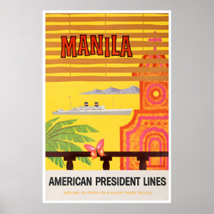 Manilla Kunst Filipijnen Reisposter Filipijns Poster