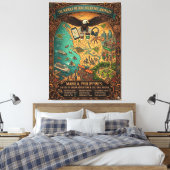 Manilla Metro Ervaring Canvas Afdruk (Insitu (Slaapkamer))