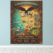 Manilla Metro Ervaring Canvas Afdruk (Insitu (Houten vloer))