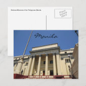 manilla museum intramuros briefkaart (Voorkant / Achterkant)