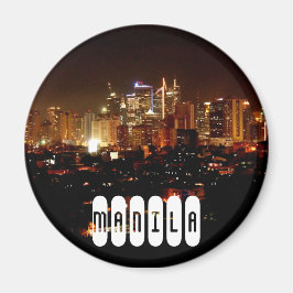 Manilla op de Filipijnen Magneet