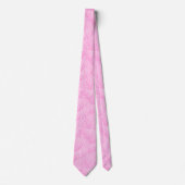 Manilla Palm Modern Hawaiiaans Tropisch - Roze Stropdas (Voorkant)