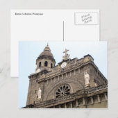 manillair kathedraal briefkaart (Voorkant / Achterkant)