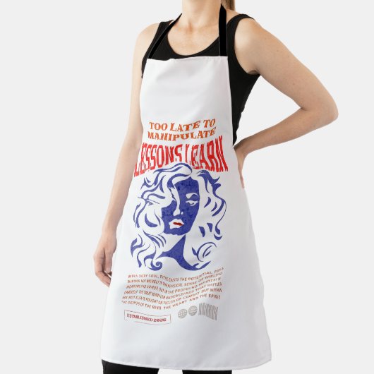 MANIPULATE LESSONS LEARN ALL-OVER PRINT APRON  SCHORT (Insitu)