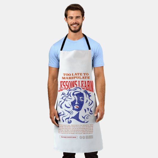 MANIPULATE LESSONS LEARN ALL-OVER PRINT APRON  SCHORT (Gedragen)