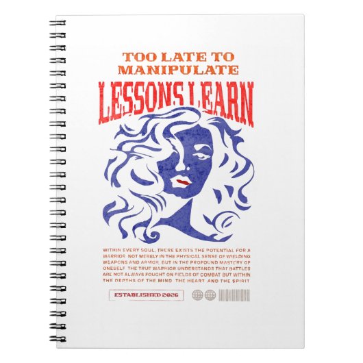 MANIPULATE LESSONS LEARN SPIRAL PHOTO BOOK  NOTITIEBOEK (Voorkant)