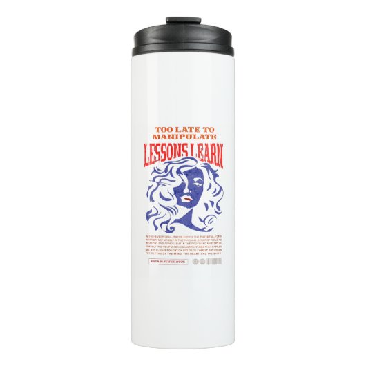 MANIPULATE LESSONS LEARN THERMAL TUMBLER THERMOSBEKER (Voorkant)