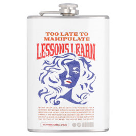 MANIPULATE LESSONS LEARN VINYL WRAPPED FLASK  HEUPFLES