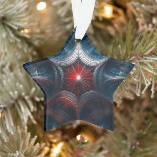 Manipulatie van Mandelbrot met Starburst Center Ornament (Boom)