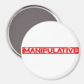 Manipulatieve stempel magneet (Voorkant / Achterkant)