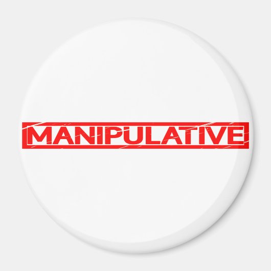Manipulatieve stempel magneet (Voorkant)