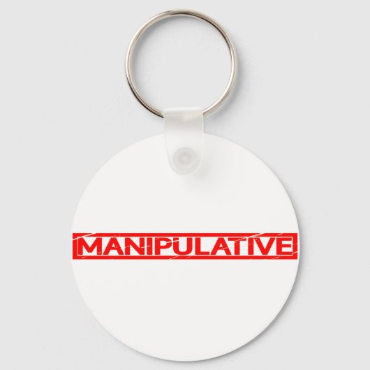 Manipulatieve stempel sleutelhanger (Voorkant)