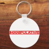Manipulatieve stempel sleutelhanger (Achterkant)