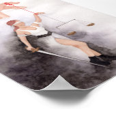 Manipulation of Justice Law System Art Print (Hoek)