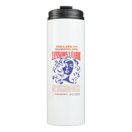 MANIPULEER LESLESSEN LEER THERMALE TUMBLER  THERMOSBEKER