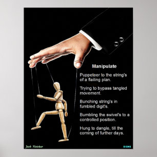Manipuleren Poster
