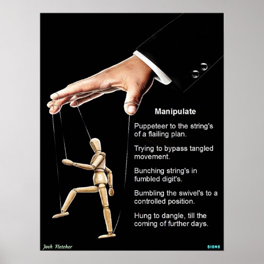 Manipuleren Poster (Voorkant)