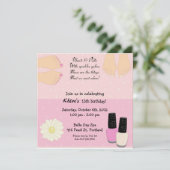 Manis & Pedis Kaart (Staand voorkant)