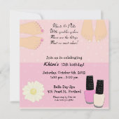 Manis & Pedis Kaart (Voorkant)