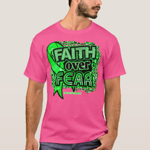 Manische depressie bewustzijn lintgeloof over angs t-shirt