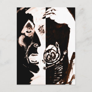 Manische depressie briefkaart