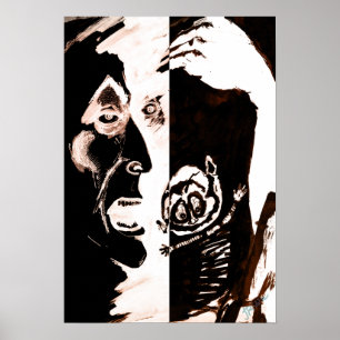 Manische depressie poster