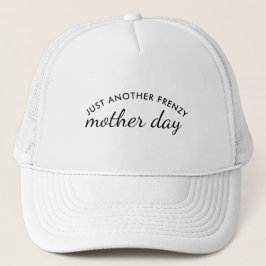 Manische Maandag | Grappig Modern Moeder Puns-ontw Trucker Pet