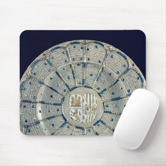 Manisesschaal, met de armen muismat (Met muis)