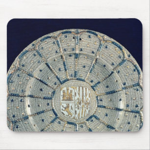 Manisesschaal, met de armen muismat