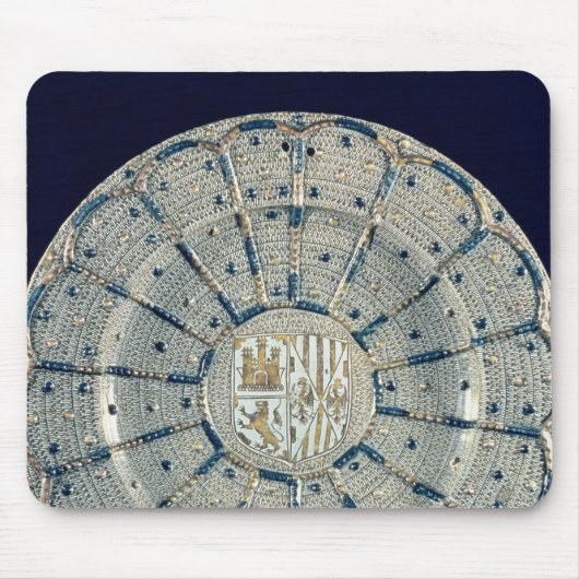 Manisesschaal, met de armen muismat (Voorkant)