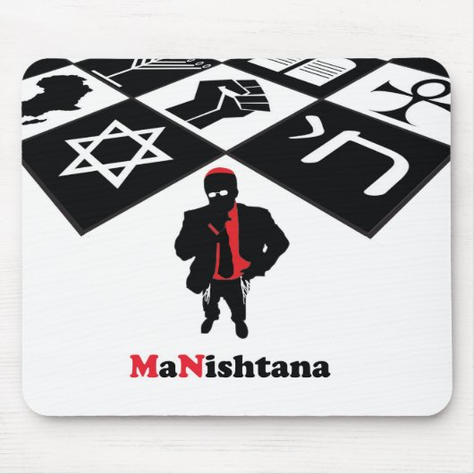 MaNishtana Mousepad Muismat (Voorkant)
