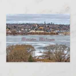 Manistee - Een kleine stad op het Michiganmeer Briefkaart
