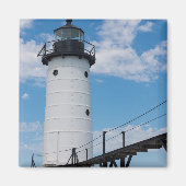 Manistee Lighthouse Magneet (Voorkant)