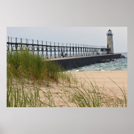 Manistee Lighthouse Poster (Voorkant)