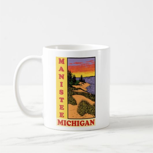 Manistee Michigan Sunset Koffiemok (Links)