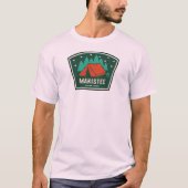 Manistee National Forest Camping T-shirt (Voorkant)