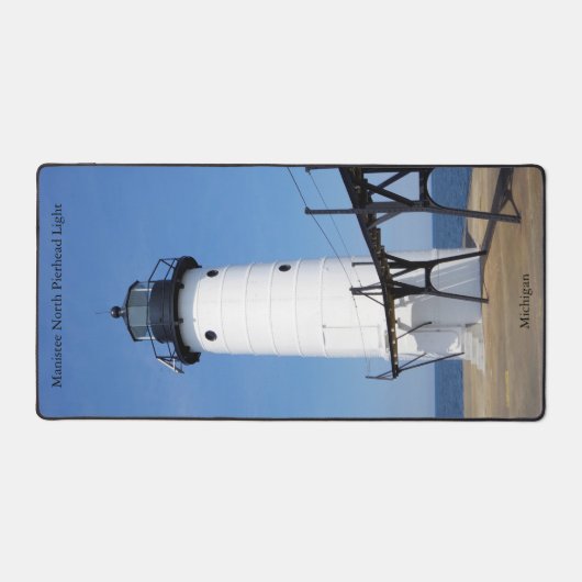 Manistee North Pierhead Light bureaumat (Voorkant)