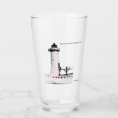 Manistee North Pierhead Light Glas (Voorkant)