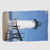 Manistee North Pierhead Light-golfhanddoek Golfhanddoek (Horizontaal)