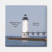Manistee North Pierhead Light magnet (Voorkant)