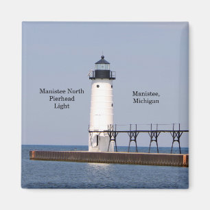 Manistee North Pierhead Light magnet